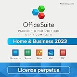 OfficeSuite Home & Business 2023 - Licenza a Vita- Documents, Sheets, Slides, PDF, Mail e Calendar per Windows