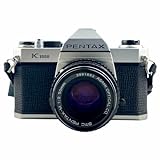 Pentax K1000 - Fotocamera SLR vintage da 35 mm, riutilizzabile con obiettivo Pentax f/2 50 mm Prime