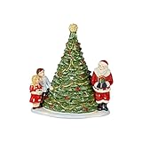 Villeroy & Boch Christmas Toy s Lanterna Babbo Natale sull Albero, Verde/Multicolore, 20 x 17 x 23 cm