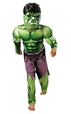 Rubie s IT889213-M - Hulk Deluxe Costume, con Muscoli, Taglia M