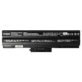 vhbw batteria compatibile con Sony Vaio VGN-NW21EF, VGN-NW21JF, VGN-NW21MF, VGN-NW21ZF laptop notebook (4400mAh, 11,1V, nero) con chip