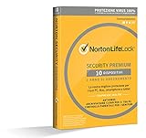 Norton Security Premium, Antivirus per 10 Dispositivi, Licenza di 1 anno, PC, Mac, tablet e smartphone