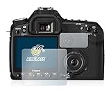 brotect Pellicola Protettiva Vetro Ibrido Compatibile con Canon EOS 50D Schermo Protezione [Chiaro, Durezza 9H]