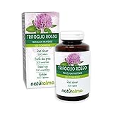 Trifoglio rosso (Trifolium pratense) erba con fiori NATURALMA | 150 g | 300 compresse da 500 mg | Integratore alimentare | Naturale e Vegano