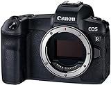 Canon EOS R + EF to RF adapter – Fotocamera Compatta da 30.3 MP (Wi-Fi, Bluetooth, sensore Dual Pixel CMOS AF, ISO, 4 K, AF con bassa illuminazione, A sparare Serie di 8 FPS, DiGIC 8, USB 3.1) Nero