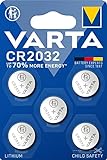 VARTA Electronics CR2032 - Pile a bottone al litio, 3 V, confezione da 50 pezzi
