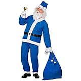 W WIDMANN-Babbo Natale Costume Uomo, Multicolore, (Taglia Unica), 15365