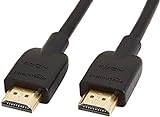 Amazon Basics - Cavo HDMI 2.0 ad alta velocità, supporta Ethernet, 3D, video 4K e ARC, 1,8 m - Pacco da 3 (standard più recente)
