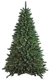 Flora Albero di Natale Artificiale, Verde, 150 cm