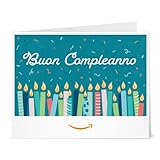 Buono Regalo Amazon.it - Stampa - Buon compleanno (Candeline di compleanno)