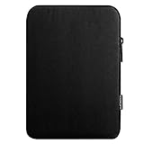 MoKo Custodia Protettiva Tablet da 7-8 Pollici, Custodia in Poliestere con Chiusura Lampo Compatibile con iPad Mini (6a Gen) 8.3" 2021, iPad Mini 5/4/3/2/1, Galaxy Tab S2 8.0 - Nero