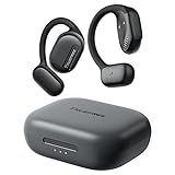 truefree Cuffie Bluetooth 5.3 ad orecchio aperto, auricolari senza fili con ganci per orecchie, cancellazione del rumore ENC, suono stereo coinvolgente con driver da 16,2 mm