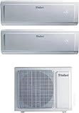 Climatizzatore Dual Split, 9000 +12000 Btu, A++/A+ - VAF 8-050 W2NO Climavair Plus Vai8