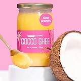 Ghee Easy Bio Ghee e Kokos Miscela500g - 50% Ghee e 50% Olio di Cocco Extra Vergine - 100% Biologico e Organico - Senza Lattosio e Senza Glutine