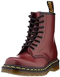 Dr. Martens 1460 Smooth 59, Stivali Unisex Adulti, Rosso (1460 Smooth 59 Last Cherry Red), 38 EU