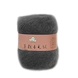 Morbido filato di lana di cachemire mohair per maglieria fai da te scialle sciarpa uncinetto forniture filo di cashmere per lavoro a maglia spessa