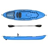 ATLANTIS Kayak-Canoa Ocean Blu - cm 266 sit on top, pagaia inclusa, per utilizzo in mare, lago e fiume