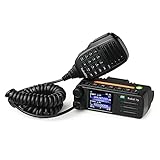 Radioddity DB25-D Radio Mobile DMR Dual Band, Ricetrasmettitore VHF e UHF 20W con GPS e APRS, 4.000 Canali, 300.000 Contatti Digitali, Dual Timeslot (Tier II), Radio Bibanda per Veicoli