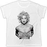 Madonna Sexy Naked Cool Retro Designer Funny Mens Tshirt L