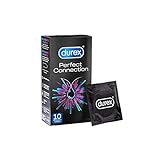 Durex Perfect Connection Preservativi Extra Lubrificati, 10 Profilattici