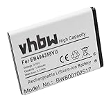vhbw Batteria Li-Ion compatibile con SAMSUNG Galaxy Ace, GT-S5660, Galaxy Gio, SCH-i579, Galaxy M Pro, GT-B7800, ecc sostituisce EB494358VU