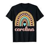 Carolina T-Shirt Carolina Nome Compleanno Camicia Regalo Maglietta