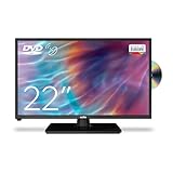 Cello C2220FSDE 22" (54.6 cm Diagonale) Full HD LED TV con Incorporato DVD Player und DVBT2 S2 Triple Tuner