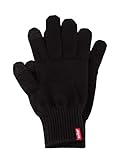 Levi s Ben Touch Screen Gloves, Guanti Uomo, Nero (Black), Medium