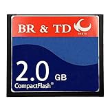 Compact Flash Card br & TD - Scheda per fotocamera digitale da 2 GB