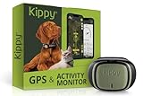 Kippy Evo | GPS per Cani - Localizzatore per Cani e Gatti Impermeabile con GPS per Collare - Tracker di attività e Salute del Tuo Cane, con Recinto Digitale e Notifiche - Colore Verde