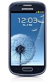 Samsung Galaxy S3 mini I8190 Smartphone, Display Super AMOLED da 10.2 cm (4 Pollici), Memoria Interna 8 GB, Fotocamera 5 Megapixel, Wi-Fi, Android 4.1, Blu [Germania]
