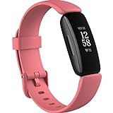Fitbit Inspire 2 Health & Fitness Tracker with a Free 1-Year Fitbit Premium Trial, 24/7 Heart Rate & up to 10 Days Battery, Desert Rose