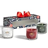 Yankee Candle set regalo | 3 candele votive profumate caratteristiche del brand | Collezione Countdown to Christmas