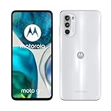 Motorola moto g52 (Display OLED 90Hz, Tripla fotocamera 50 MP, batteria 5000 mAh, 6/128GB espandibile, Dual SIM, Android 12, Cover inclusa), Porcelain White