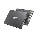 Vansuny 240GB SSD Interno 3D NAND 2.5" SATA III Unità a Stato Solido Interne disco rigido fino a 500MB/s per Laptop PC Desktop (240GB, Nero)