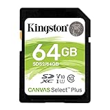 Kingston Canvas Select Plus SD - SDS2/64GB Class 10 UHS-I
