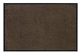 andiamo stuoia cattura sporco zerbino tappetino porta zerbino pulito raschia sporco tappetino porta - zona ingresso In/Outdoor 60 x 90 cm marrone