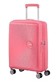 American Tourister Soundbox - Spinner S, bagaglio a mano, espandibile, 55 cm, 41 l, rosa (Sun Kissed Coral), Rosa (Sun Kissed Corall), Spinner S (55 cm - 35.5/41 L), Bagaglio a mano