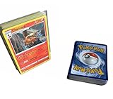 CardGame CSV Mazzo 50 Carte Pokemon Italiane Originali Assortite senza doppioni + 4 Carte Brillanti (Holo e Reverse) in 2 Sleeve