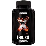 Xtreme F-Burn | Ingredienti Bruciagrassi Naturali al 100%|100 Pillole Dietetiche Dimagranti Keto Vegane Maca & Garcinia Potenza| Preserva Muscoli |Soppressore dell Appetito|Certificato di Laboratorio
