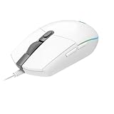 Logitech Gaming Mouse G102 LIGHTSYNC Mouse per destrimani ottico 6 pulsanti cablato USB bianco