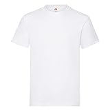 Fruit of the Loom - Heavy Cotton Tee Shirt 3 pack, T-shirt da uomo, colore bianco, taglia XX-Large