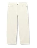 Sisley Pantaloni 44qple012 Jeans, Denim Bianco Crema 0l8, 34 Donna