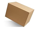Mottola Packaging - Scatole di Cartone- 60X40X25-10 pezzi - Scatola Resistente Doppia Onda Avana - Imballaggi per Spedizione e Trasloco (60x40x25)
