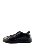 SANTONI Scarpa Sneakers in Pelle Blu da Uomo,MBGT21554TOCRGONU60-40 EU