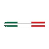 Stripes Strisce Adesive 3D Tricolore Italia per Specchietti F. 500