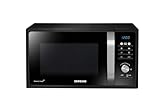 Samsung Forno a Microonde Grill Healthy Cooking MG23F301TAK/ET, Fresh Menu, QuickDefrost, Microonde + Grill 800 W + 1100 W, 23 Litri, 49L x 27,5H x 39P cm, Colore: Nero