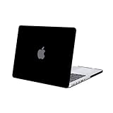 MOSISO Custodia Rigida Compatibile con MacBook Pro Retina 13 Pollici Vecchia Versione (Modello: A1502 & A1425) (Rilasciato 2015-Fine 2012), Plastica Case Cover, Nero