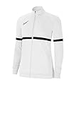 Nike Academy 21 Knit Track Jacket - Giacca sportiva da donna, Donna, Giacca da tuta, CV2677-100, bianco/nero/nero/nero, L