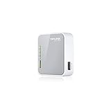 Tp-Link Tl-Mr3020 3G/4G Router Wi-Fi Portatile Wireless 300Mbps, Porta Usb 2.0, Bianco, ‎7.37 x 2.29 x 6.6 cm, 60 grammi